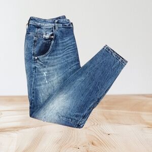 Diesel Slim Straight Men's Jeans in Faded Blue